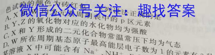 2023年普通高等学校招生伯乐马模拟考试(六)化学
