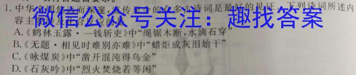 山西省2023年中考总复习预测模拟卷（八）化学