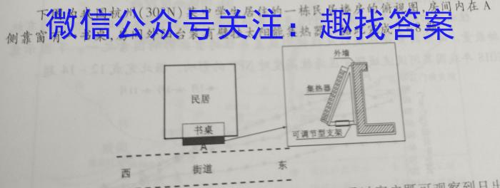 2023届衡中同卷押题卷 辽宁专版(一)二三地理.