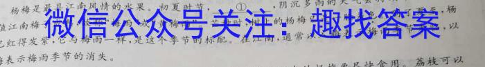 名校大联考2023届·普通高中名校联考信息卷(压轴一)语文