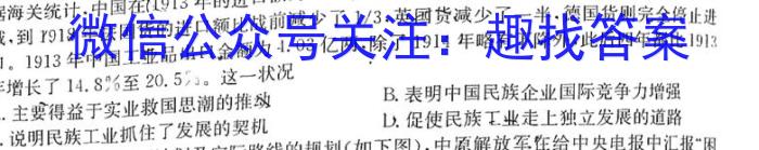 2023年湖北省孝感市高二期中考试历史试卷