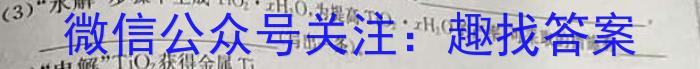 安徽省合肥市庐江县2023届初中毕业班第二次教学质量抽测化学