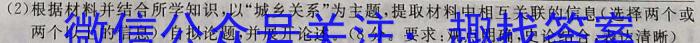 南宁三中2024-2023学年度下学期高二期中考试(2023.04)&政治