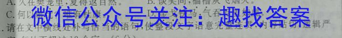 江西省2022-2023学年度初三模拟巩固训练（一）语文