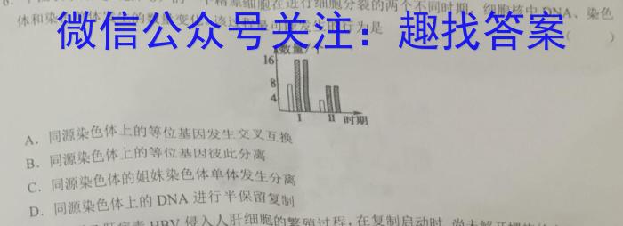 2023年普通高等学校招生统一考试 S3·临门押题卷(一)生物