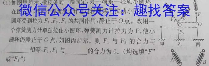 2023届名校之约·中考导向总复习模拟样卷 二轮(七)f物理