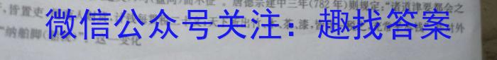 河北省2022-2023衡水中学下学期高三年级三调考试历史