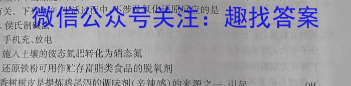 [启光教育]2023年普通高等学校招生全国统一模拟考试 新高考(2023.4)化学