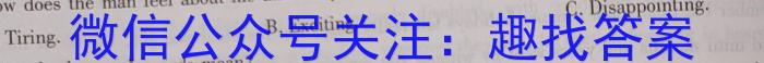 陕西省2023届九年级模拟检测卷(23-CZ135c)英语