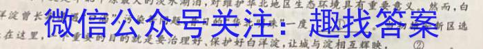 衡水金卷先享题压轴卷2023答案 新高考B一语文