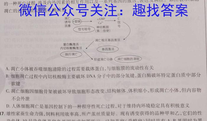 [开封三模]开封市2023届高三年级第三次模拟考试生物