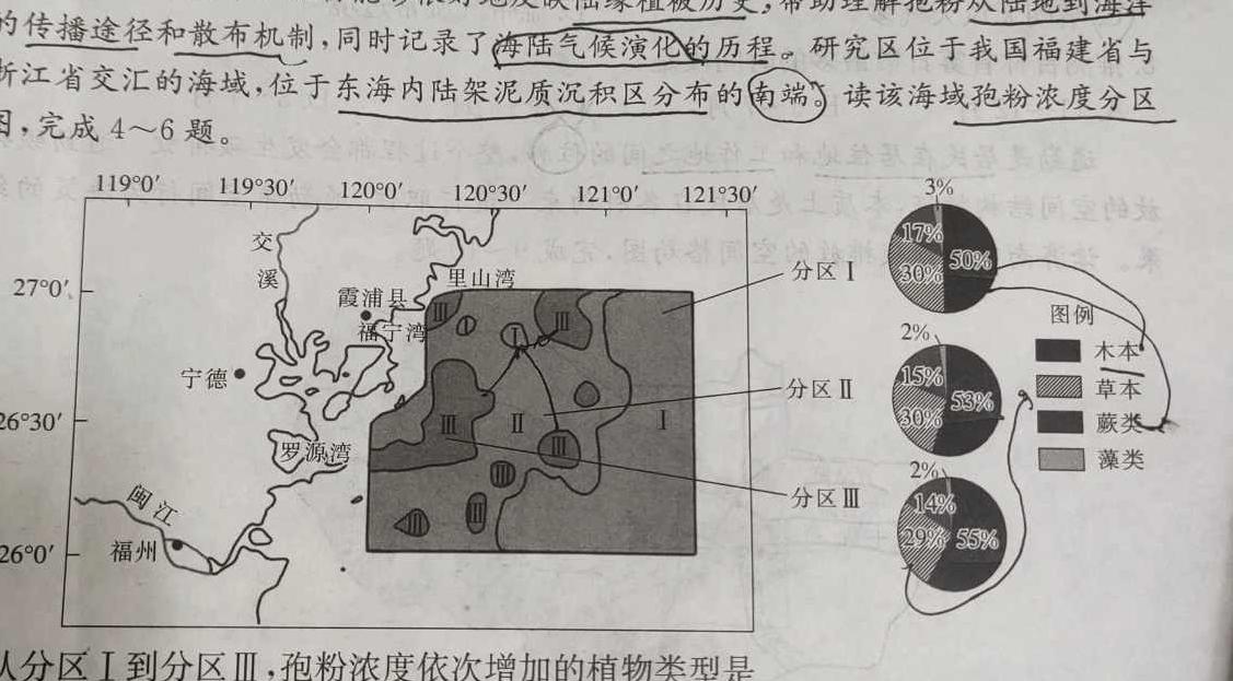 ［永州三模］2023届永州市高三第三次适应性考试.地理