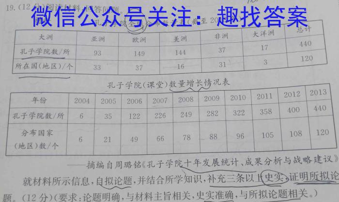 2022-2023学年全国百万联考高一考试4月联考(005A)政治s