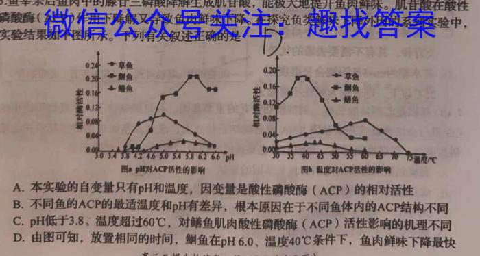 2023年三好网985核心密卷(三)生物