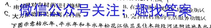 安徽省2023年下学期九年级学业水平测试模拟卷（三）地理.