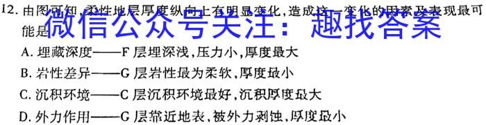 2023年陕西省普通高中学业水平考试全真模拟(四)q地理