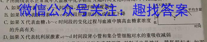 陕西省2022~2023学年度七年级第二学期期中调研试题生物