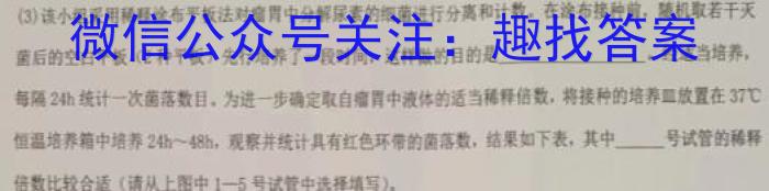 [晋城二模]晋城市2023年高三第二次模拟考试(X)生物