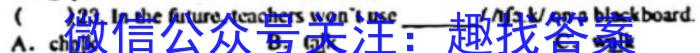 天一大联考·安徽卓越县中联盟 2024-2023学年(下)高二阶段性测试(期中)英语