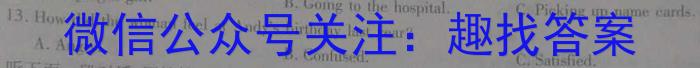 2023届青海大联考4月联考（□）英语