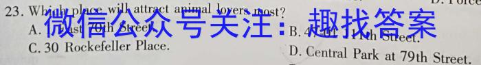 安徽省六安市2022-2023学年度第二学期八年级期中质量调研英语