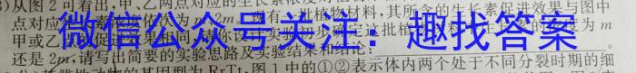 2024-2023学年云南省高二期中考试卷(23-412B)生物