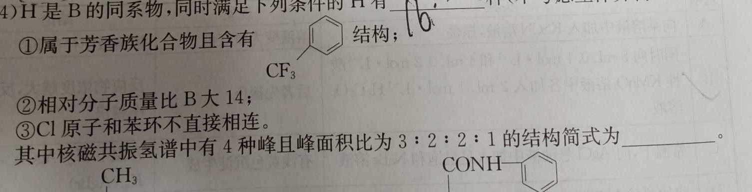 2023年陕西省初中学业水平考试六A化学
