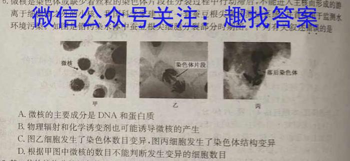 江西省南昌市南昌县2023年八年级第二学期期中考试生物试卷答案