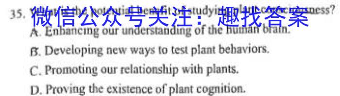 伯乐马 2023年普通高等学校招生新高考模拟考试(六)英语