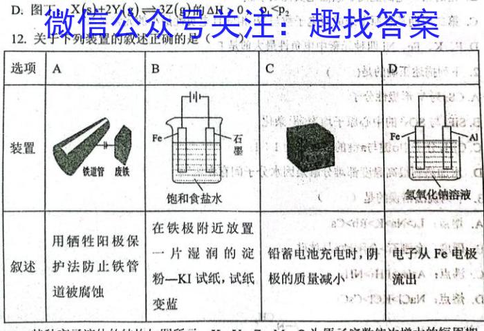 江西省2024届八年级《学业测评》分段训练（六）化学