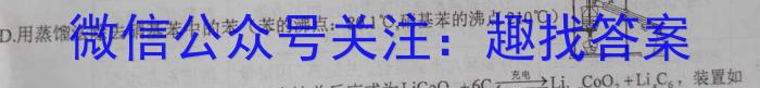 海淀八模·2023届高三模拟测试卷(湖北)(五)化学
