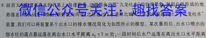 2023年普通高等学校招生统一考试 新S3·临门押题卷(一)q物理