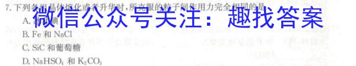 2023年河北省初中毕业生学业考试模拟(四)化学