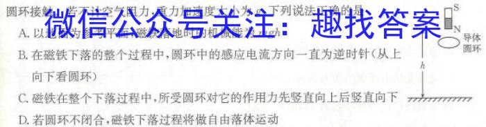 2023年陕西省初中学业水平考试·全真模拟（六）f物理