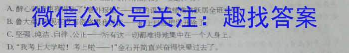 江西省2023年九年级模拟五语文