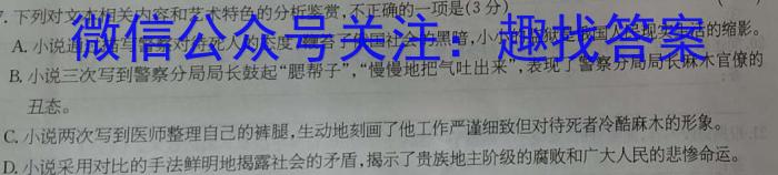 [启光教育]2023年河北省初中毕业生升学文化课模拟考试(二)语文