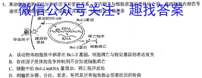 ［资阳四诊］资阳市2023届高中毕业班第四次诊断性考试（23-418C）生物试卷答案