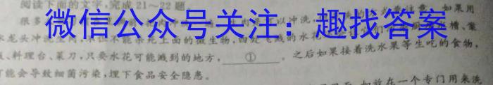 天一大联考2022-2023学年度高一年级下学期期中考试语文