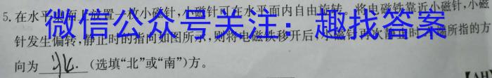 江淮名卷·2023年安徽中考模拟信息卷(八)q物理