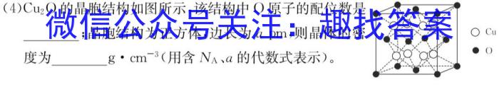 2023届四川省高三考试(23-364C)化学