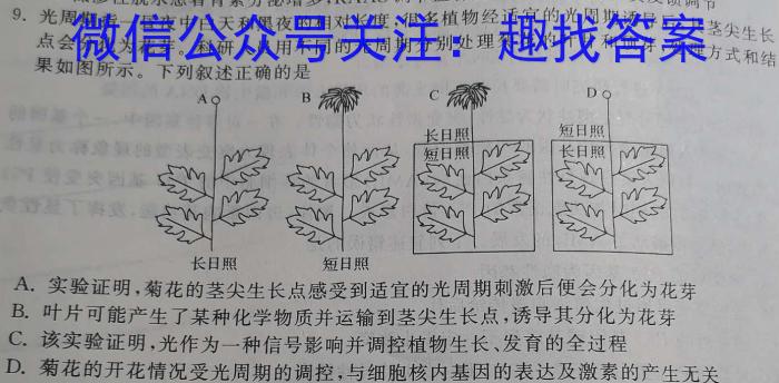 华普教育 2023全国名校高考模拟冲刺卷(二)生物