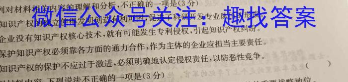 2023届河南普高联考高三测评（五）语文