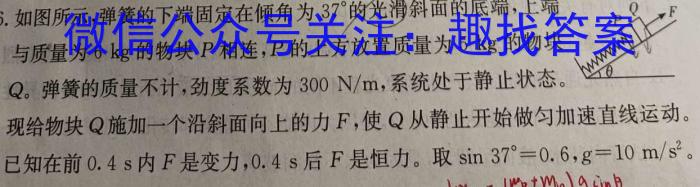 文博志鸿 2023年河北省初中毕业生升学文化课模拟考试(预测二).物理