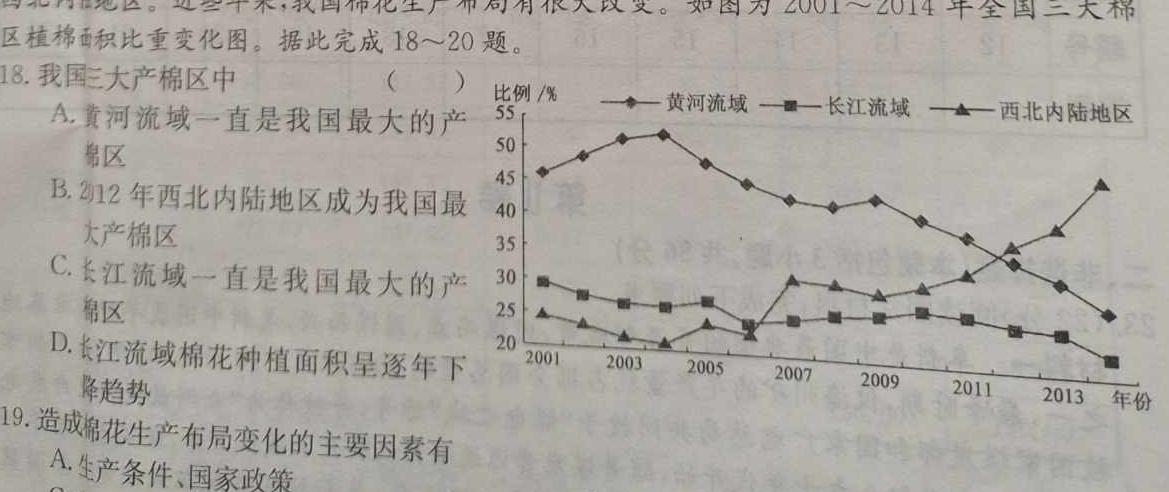 2022-2023百万联考高二考试4月联考(23-204B).地理