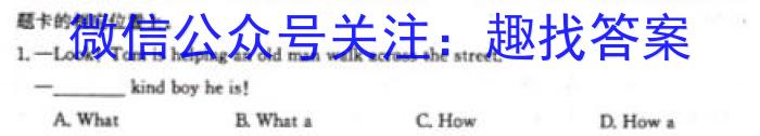 安徽省2025届七年级下学期教学评价二（期中）英语试题