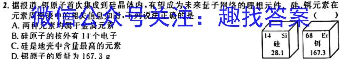 2023高考冲刺试卷 新高考(二)化学