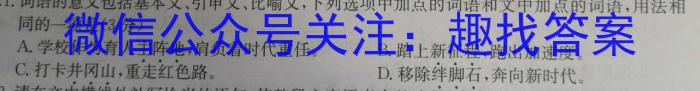 广东省2022-2023学年度八年级下学期期中综合评估（6LR-G DONG）语文