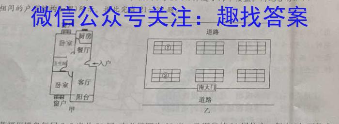 广西省2023年春季学期高二期中检测（23-394B）地理.