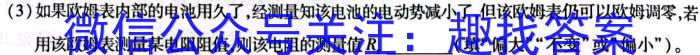 师大名师金卷2023年陕西省初中学业水平考试（三）物理`