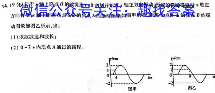 安徽省2023年九年级监测试卷（4月）物理`